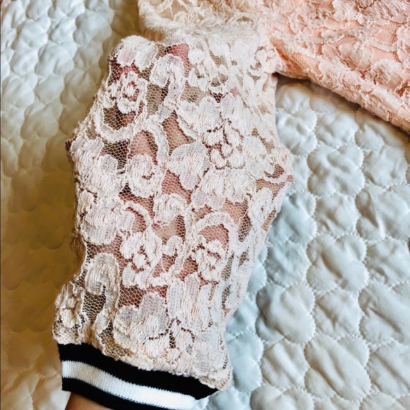 Ina Pink lace overlay dress - Picture 4 of 8